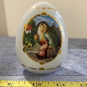 Danbury Mint Decorative Egg by Hummel